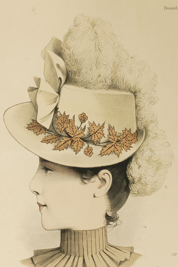 フランスアンティークファッションプレート | Laurent